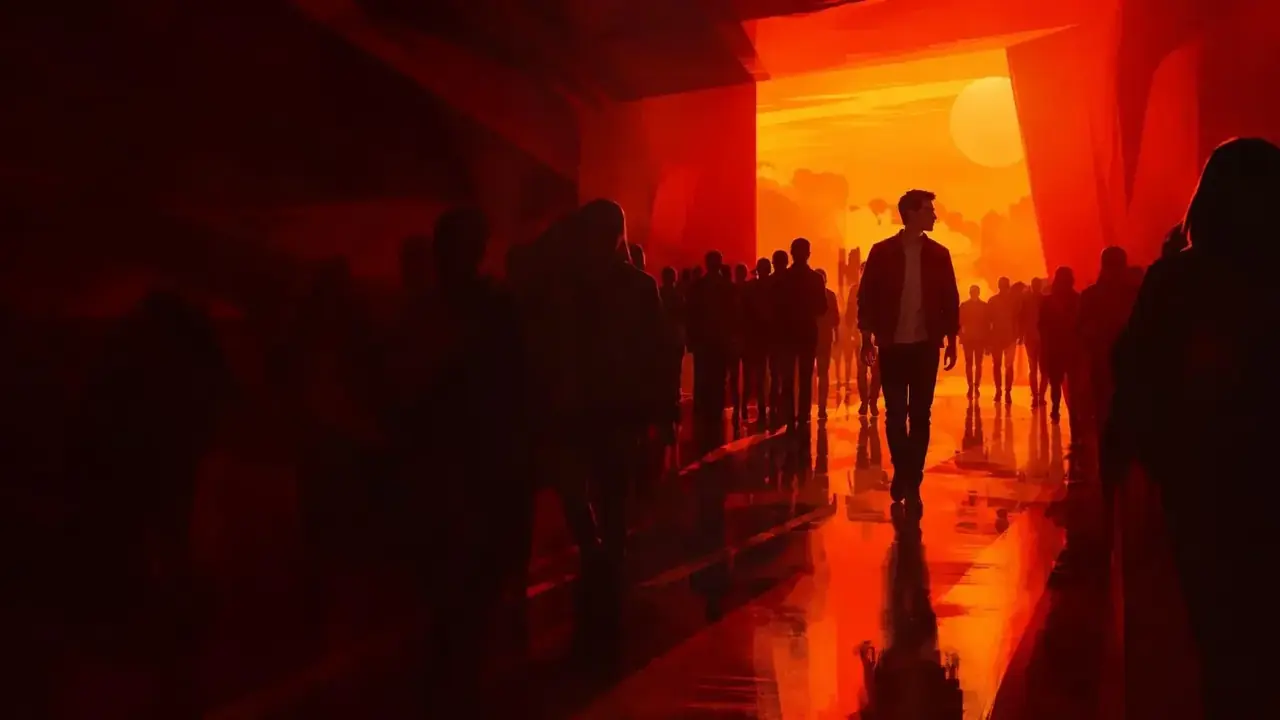 原创样片《热门逆袭》横版主视觉，逆袭题材短剧